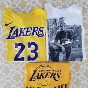 Nike LeBron James & Jordan T-Shirt XL Mens BUNDLE